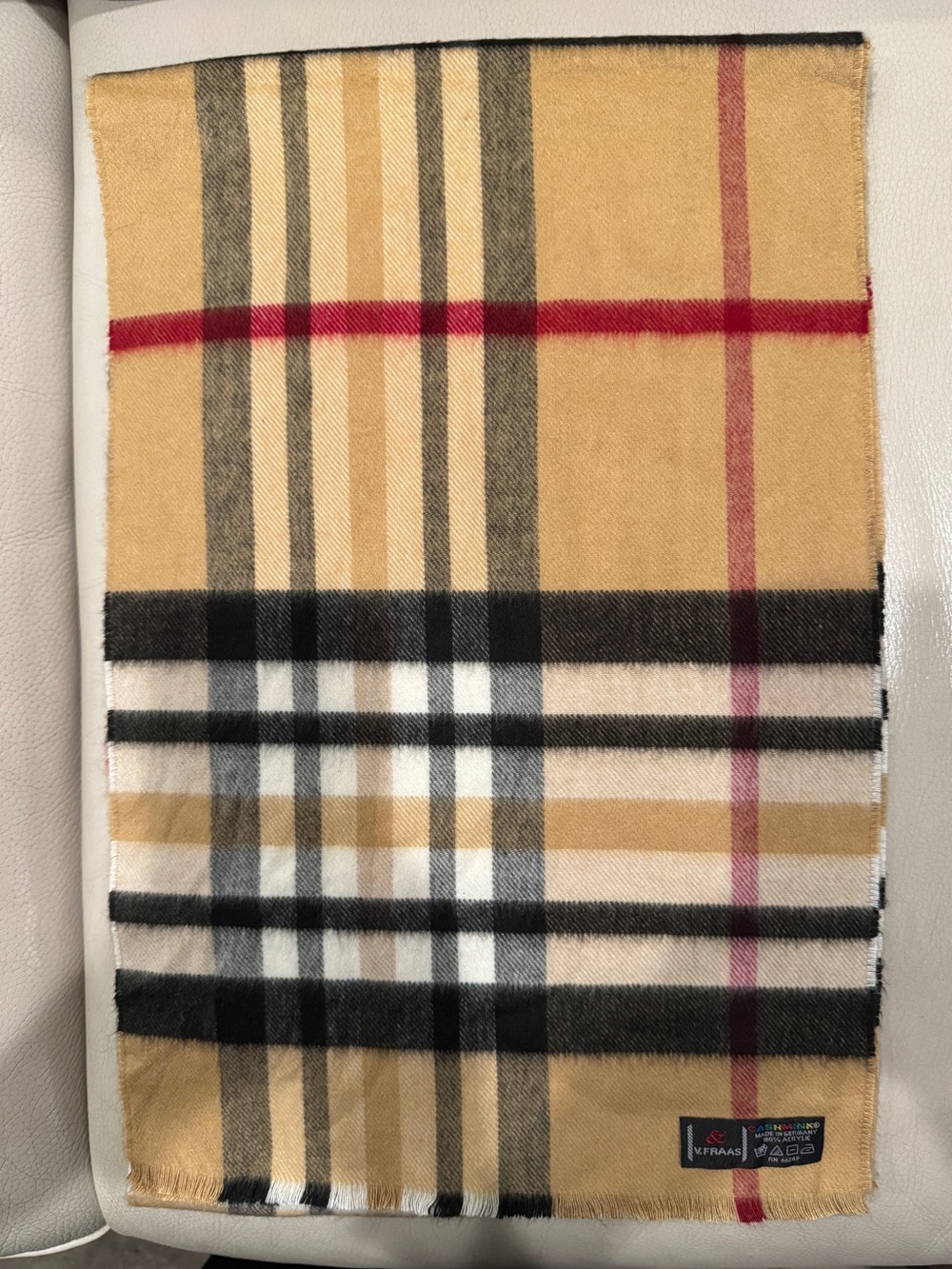 Plaid Scarf - VFRAAS - designer inspired -  Made in Germany